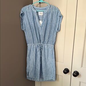 NWT Rails Blue Striped Dress